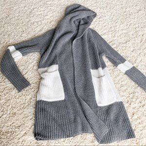 A New Day Hooded Car Coat/Sweater